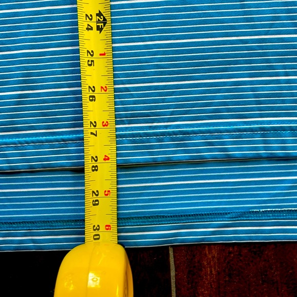 Adidas climalite golf polo - aqua - M - Picture 4 of 4